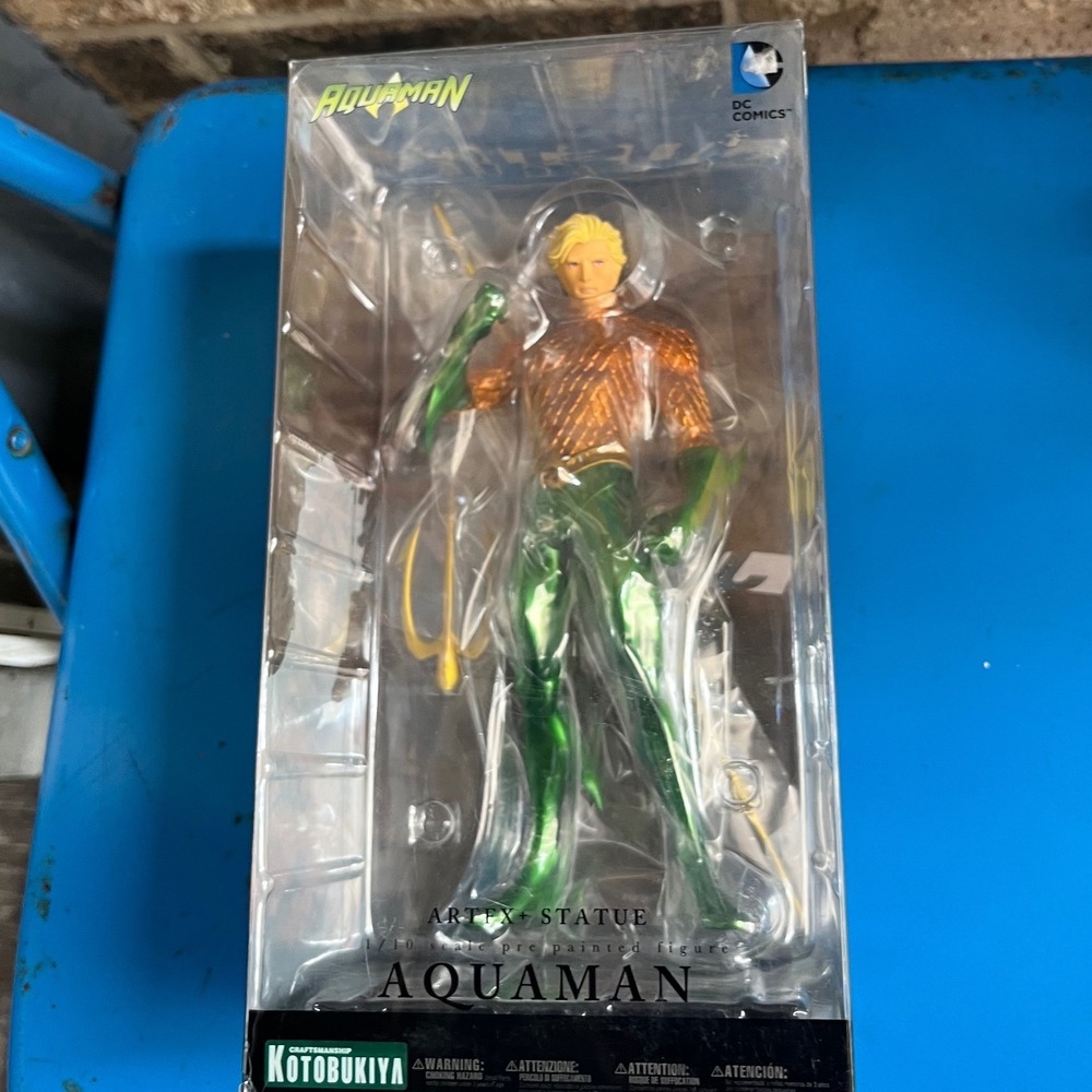 Kotobukiya ARTFX+Aquaman Statue DCComics New 52 Justice League 1/10 Scale Figure